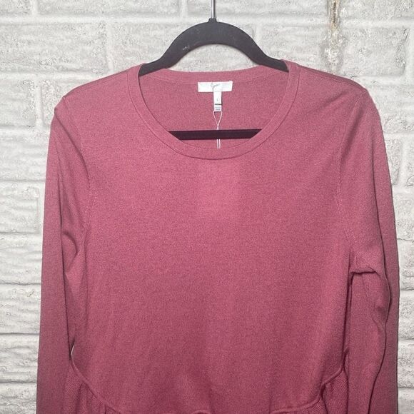 NWT MSRP $258 Joie Iona Wool-Silk Ruffled Sweater Women's Size Large - Picture 6 of 10